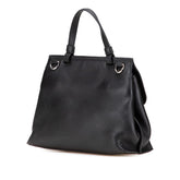 グッチ バンブー デイリー ハンドバッグ ショルダーバッグ 2WAY 370831 ブラック レザー レディース GUCCI 【中古】